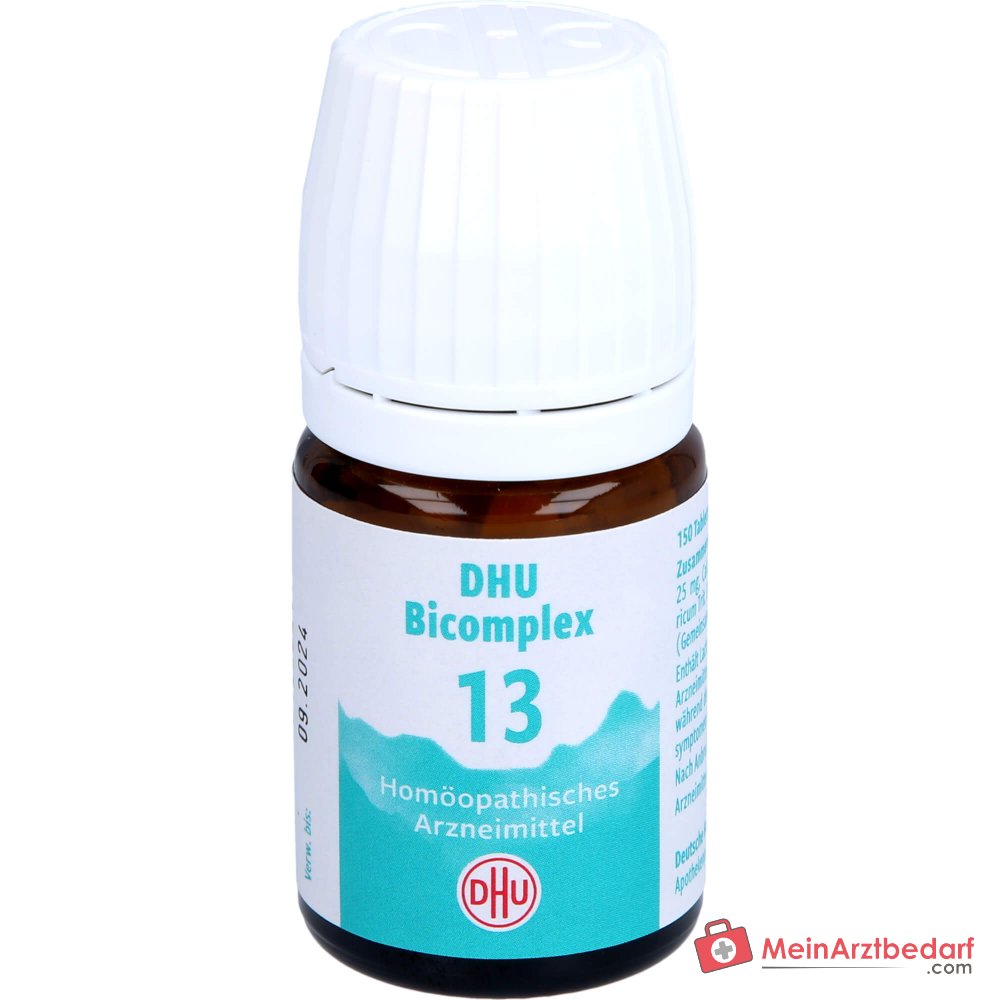 DHU Bicomplex 13 médicament homéopathique avec Calcium fluoratum D12 comprimés