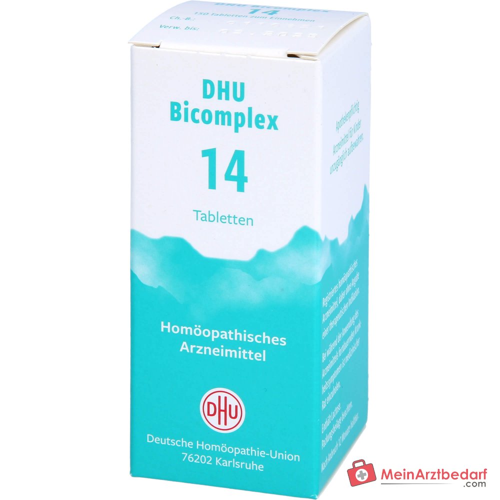 DHU Bicomplex 14 lek homeopatyczny tabletki 150 sztuk