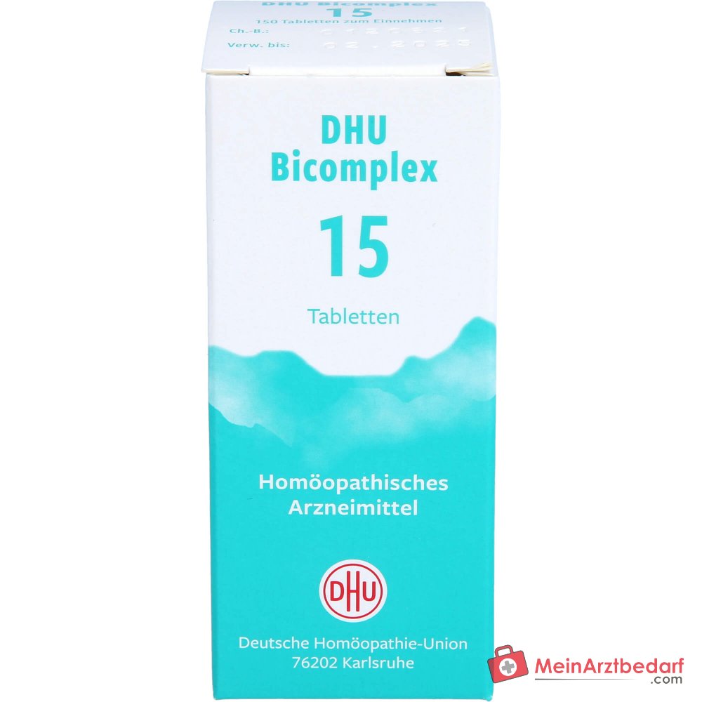 DHU Bicomplex 15 homeopathisch geneesmiddel tabletten 150 stuks