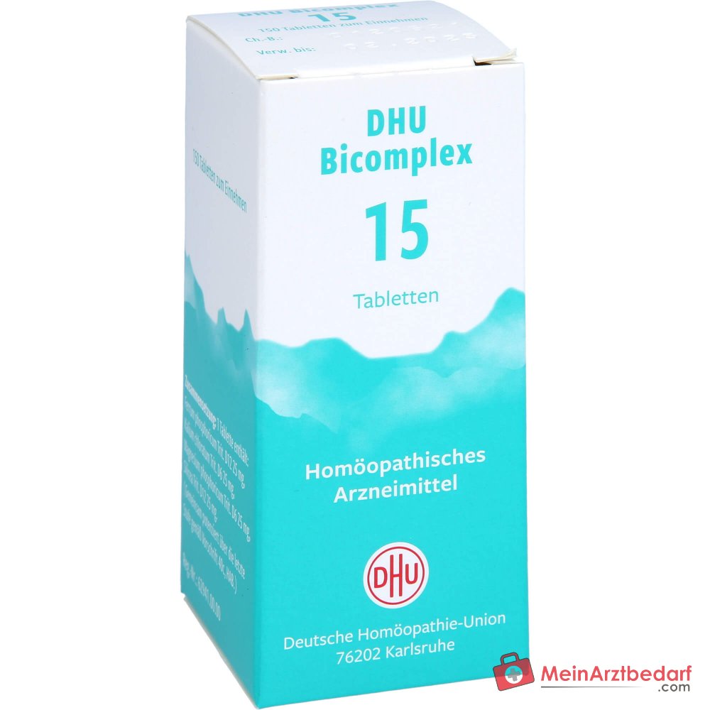 DHU Bicomplex 15 homeopathisch geneesmiddel tabletten 150 stuks