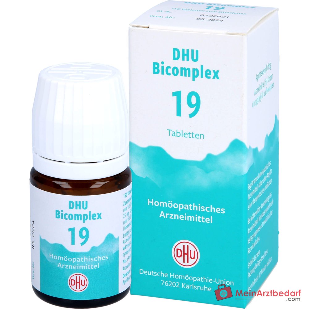 DHU Bicomplex 19 Ammonium phosphoricum D6, Calcium phosphoricum D6, Kalium phosphoricum, Magnesium phosphoricum D6 Tabletten 150 Stück