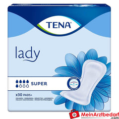 TENA Lady Super Inkontinenz Einlagen.
