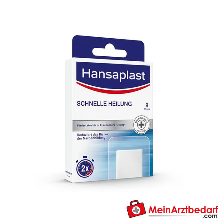 Hansaplast Fast Healing Strips, 8 peças.