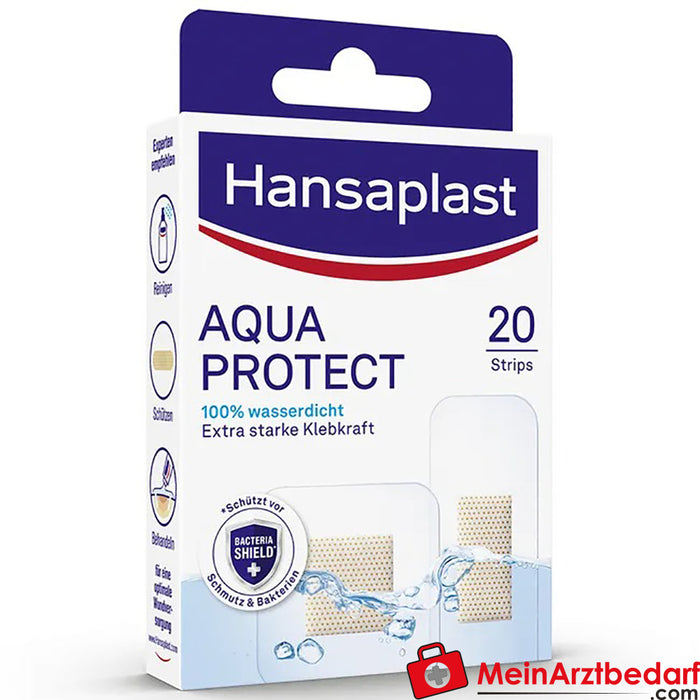 Hansaplast Aqua Protect Strisce di gesso, 20 pz.