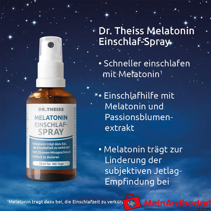 DR. THEISS Melatonina Spray per il sonno