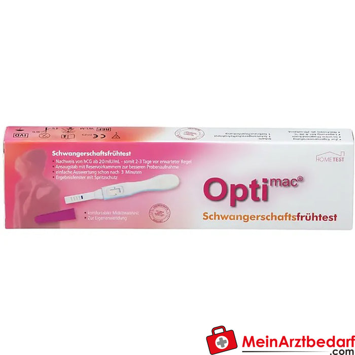 Optimac® Early pregnancy test, 1 pc.