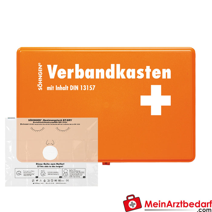 Söhngen VBK KIEL KU-orange with standard DIN 13157 filling and resuscitation drape