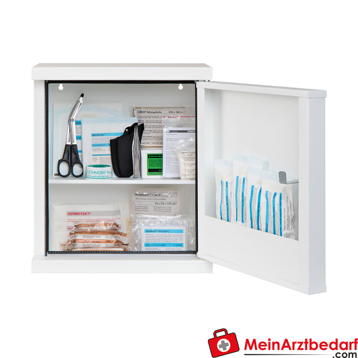 Söhngen NovoLine 1 first-aid cabinet with filling in accordance with ÖNORM Z 1020 1