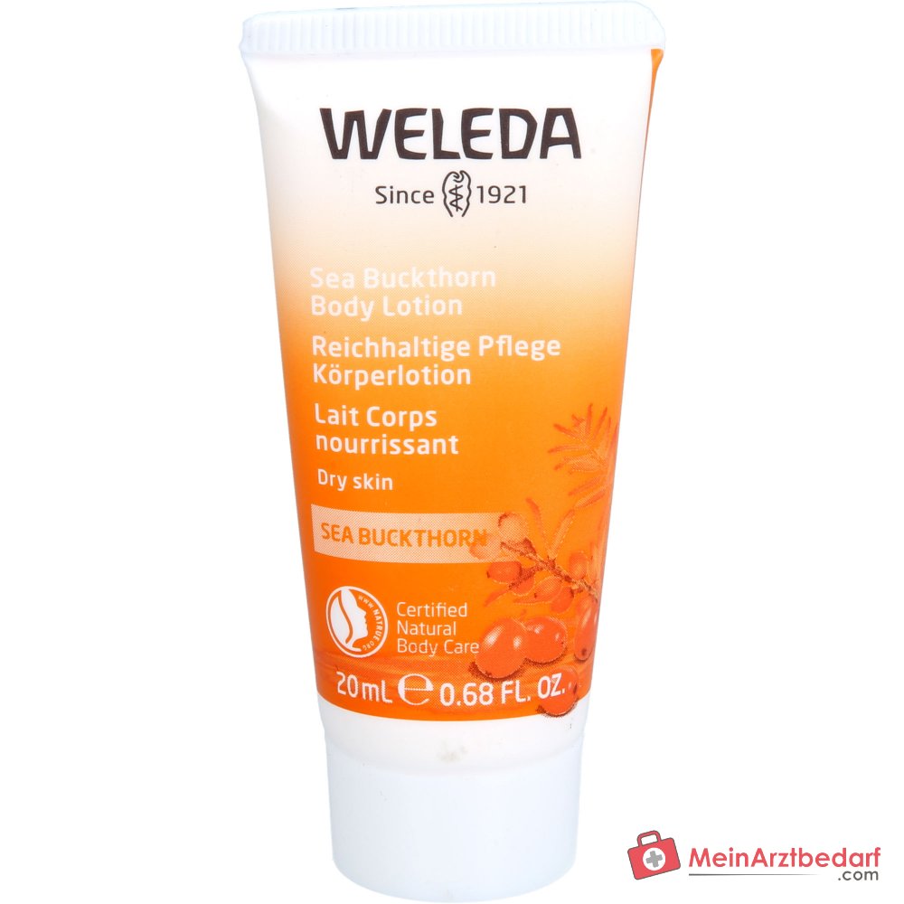 Weleda Espino Cerval de Mar Cuidado Intensivo Loción Corporal, 20 ml