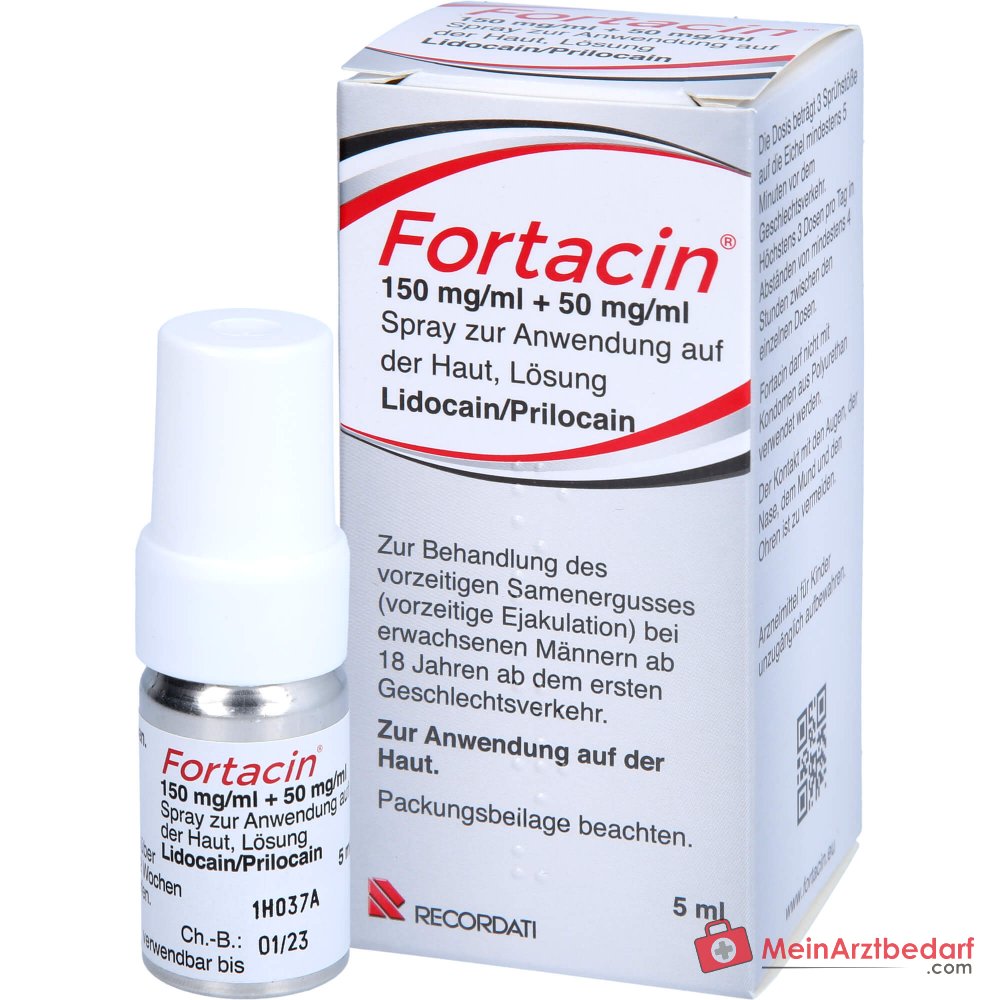 Fortacin Spray zur Anwendung auf der Haut, 5 ml
