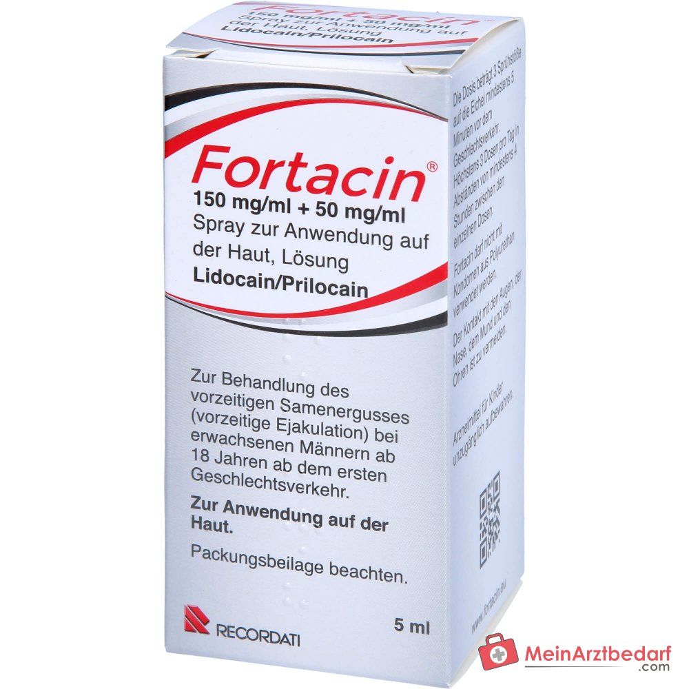 Fortacin Spray pour application cutanée, 5 ml