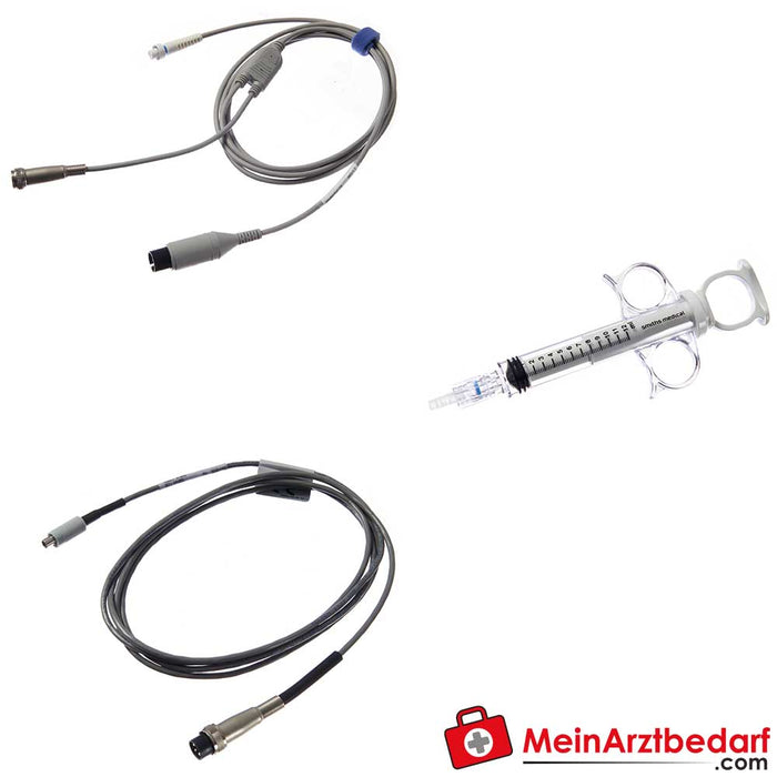 Dräger HZV cable and syringe for Vista 120