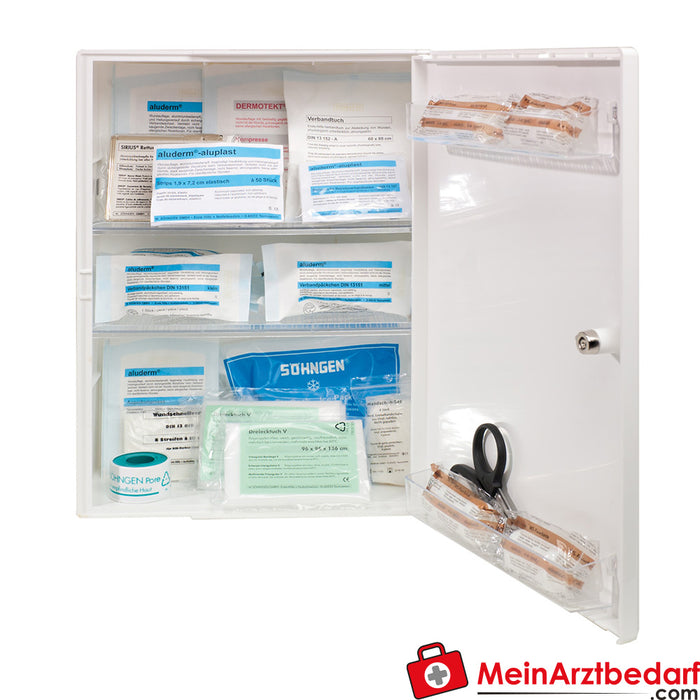 Söhngen first-aid cabinet BERLIN Standard filling DIN 13157