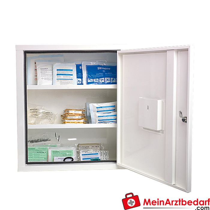 Söhngen first aid cabinet EUROSAFE white filling standard DIN 13169