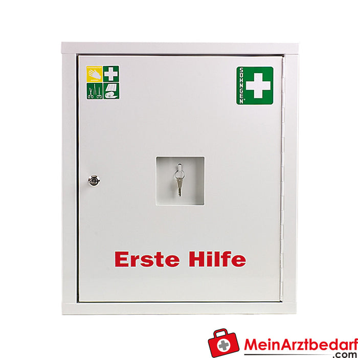 Söhngen Armoire à pharmacie EUROSAFE blanc Remplissage standard DIN 13169