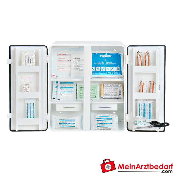 Söhngen first-aid cabinet HAMBURG Standard filling DIN 13157