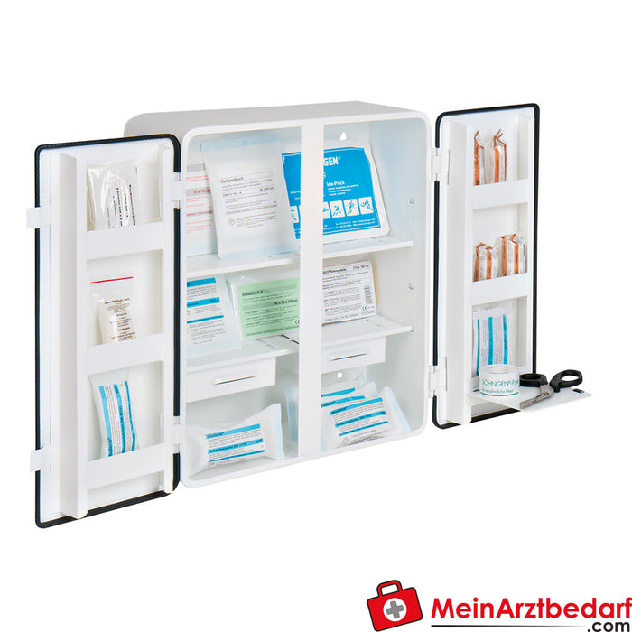 Söhngen first-aid cabinet HAMBURG Standard filling DIN 13157