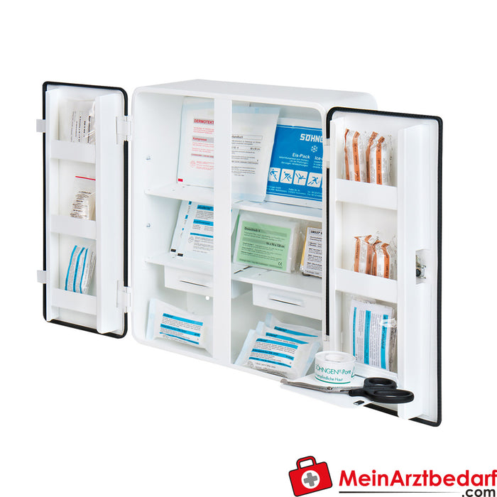 Söhngen first-aid cabinet HAMBURG Standard filling DIN 13157