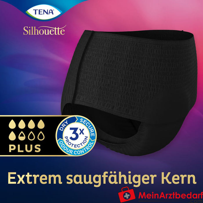TENA Silhouette Plus Noir L Pants pour incontinence