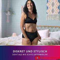 TENA Silhouette Plus Noir L Inkontinenz Pants.