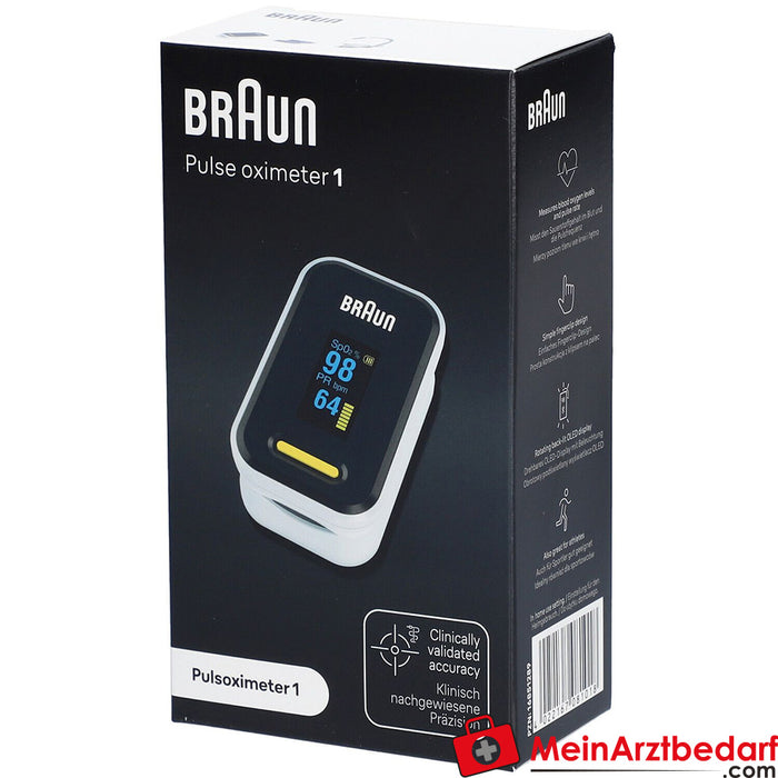 BRAUN Pulse Oximeter 1，1 个。