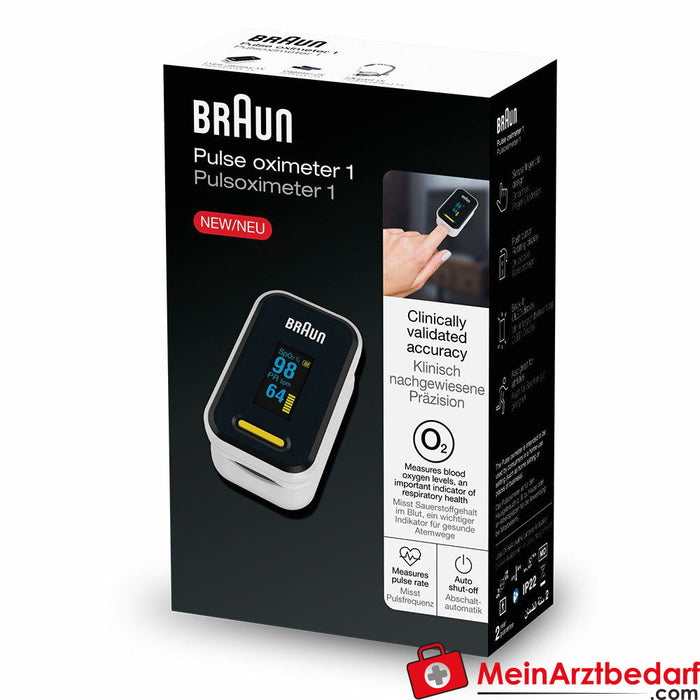 BRAUN Pulse Oximeter 1，1 个。