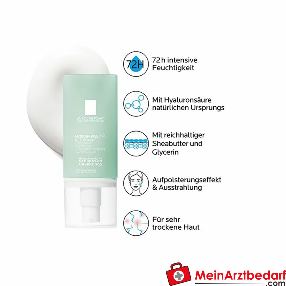 La Roche Posay HYDRAPHASE HA REICHHALTIG, 50ml.