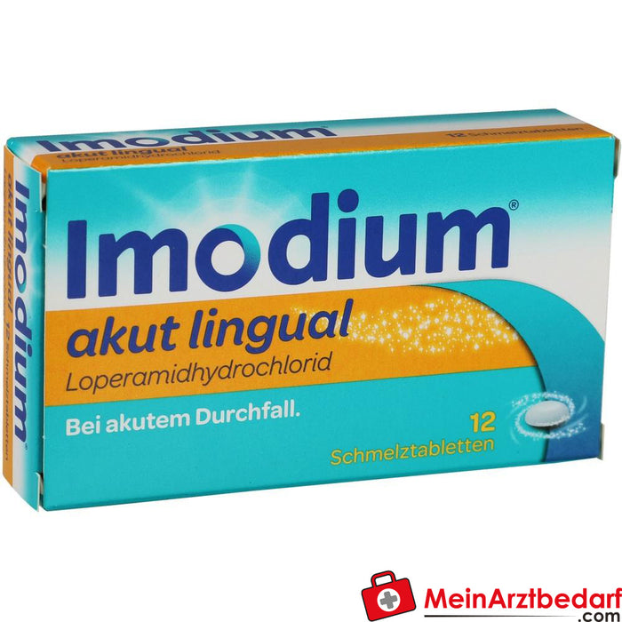 Imodium acuut linguaal