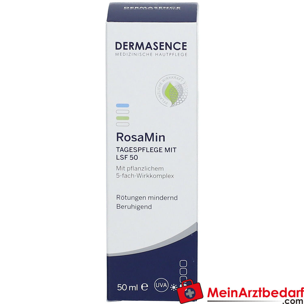 DERMASENCE RosaMin Tagespflege LSF 50, 50ml.