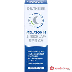 Dr. Theiss Melatonin Einschlaf-Spray Melatonin / Passionsblumenextrakt Mundspray, 50 ml.