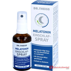 Dr. Theiss Melatonin Einschlaf-Spray Melatonin / Passionsblumenextrakt Mundspray, 50 ml.