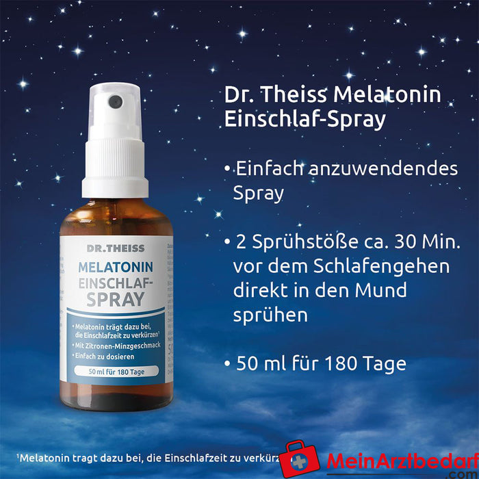 DR. THEISS Melatonina Spray per il sonno