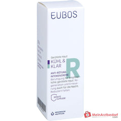 Eubos Kühl und Klar Anti-Rötung Intensivcreme Hydra Synol DOI / Mikrosilber / Italienische Immortelle Creme, 30 ml.