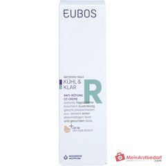 Eubos Kühl und Klar Anti-Rötung CC-Creme LSF 50, 30 ml.