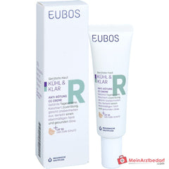Eubos Kühl und Klar Anti-Rötung CC-Creme LSF 50, 30 ml.