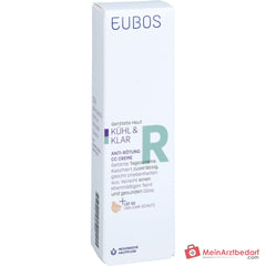 Eubos Kühl und Klar Anti-Rötung CC-Creme LSF 50, 30 ml.