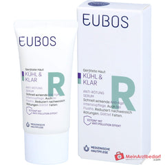 Eubos Kühl und Klar Anti-Rötung Serum Ectoin / Panthenol / Helichrysum Italicum Extrakt Konzentrat, 30 ml.