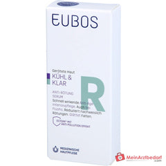 Eubos Kühl und Klar Anti-Rötung Serum Ectoin / Panthenol / Helichrysum Italicum Extrakt Konzentrat, 30 ml.