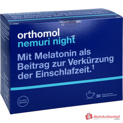 Orthomol Nemuri night Heißgetränk-Granulat, 30 x 10 g.