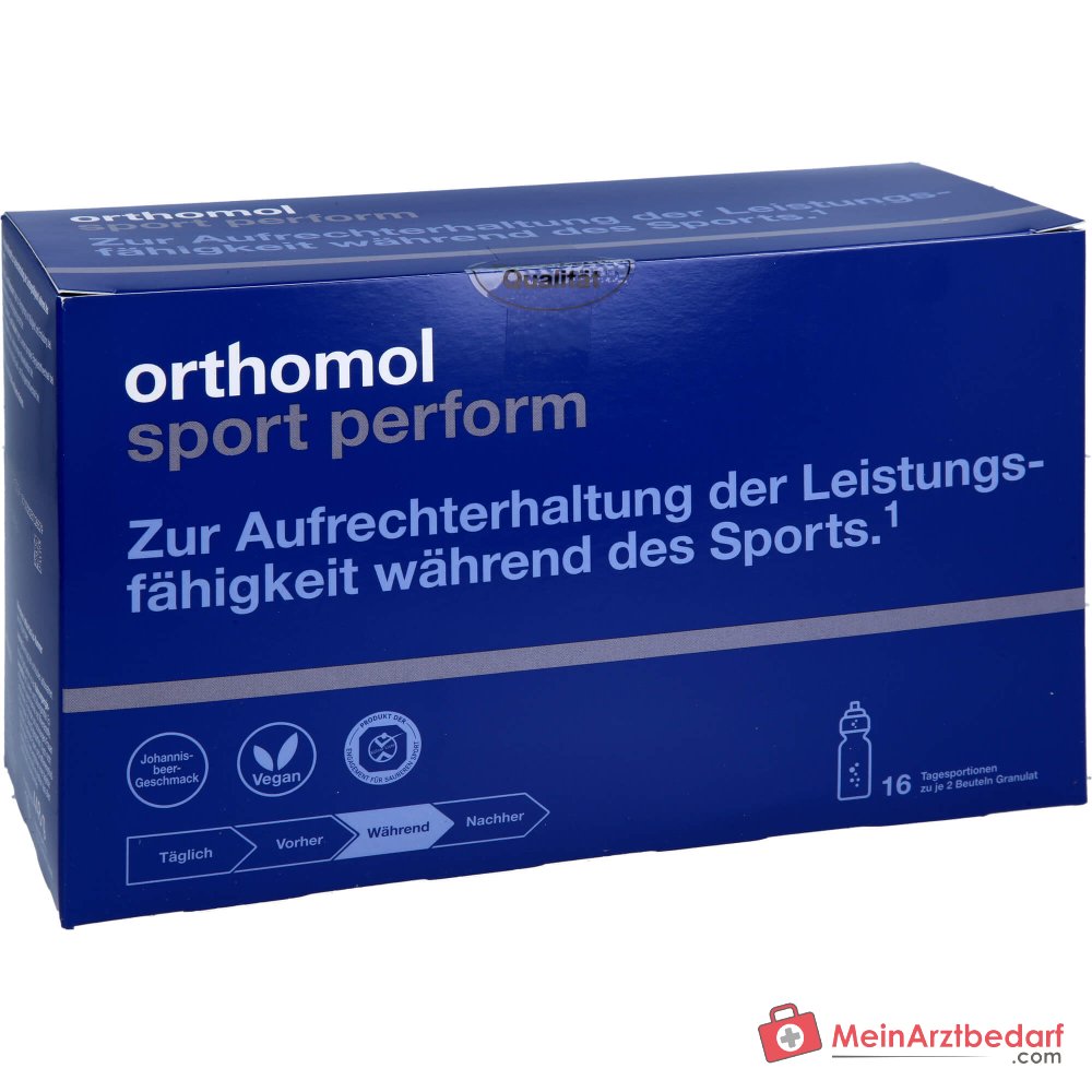 Orthomol Sport perform Elektrolytgetränk Granulat, 32 Beutel.