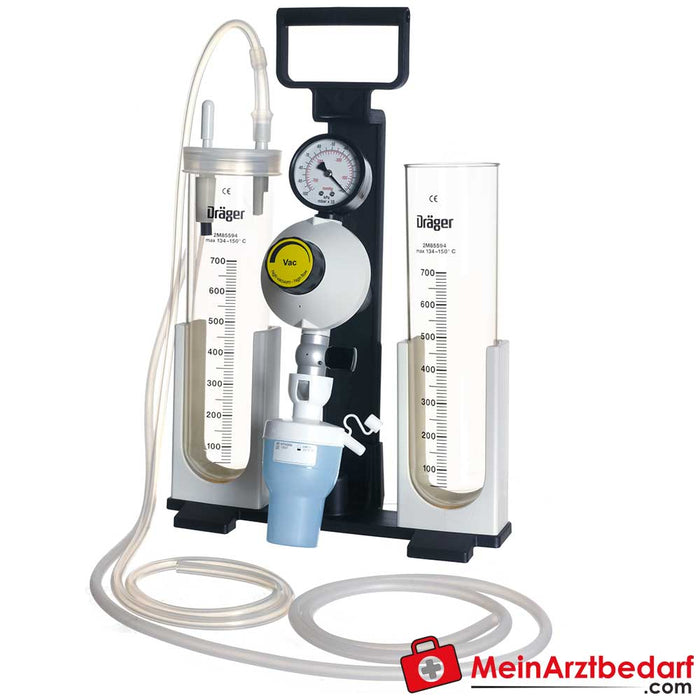 Controlador de vacío Dräger VarioVac® B/P compacto para aspiración bronquial