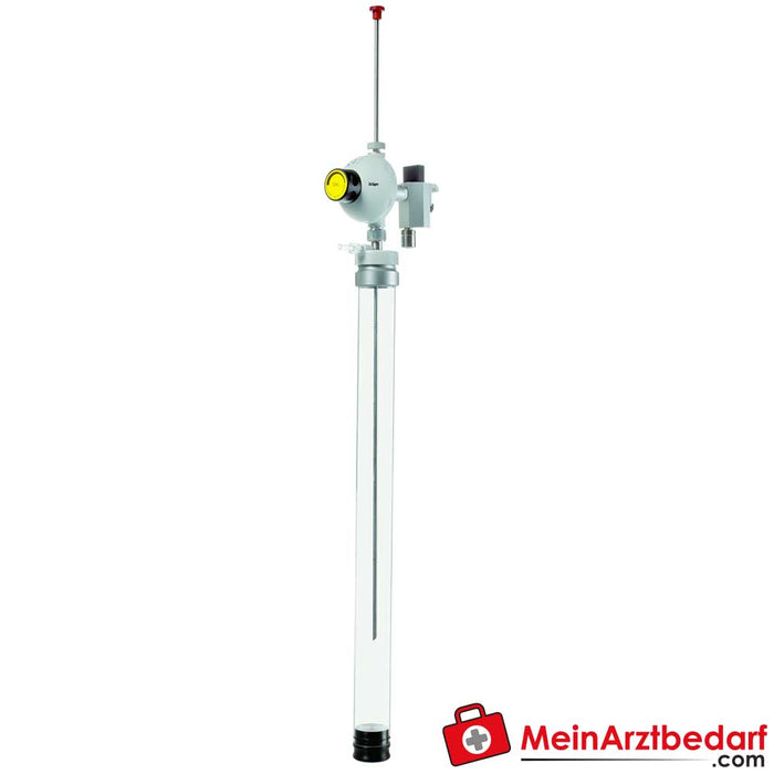 Eiettore Dräger VarioAir® T per drenaggio toracico, con misuratore di vuoto d'acqua