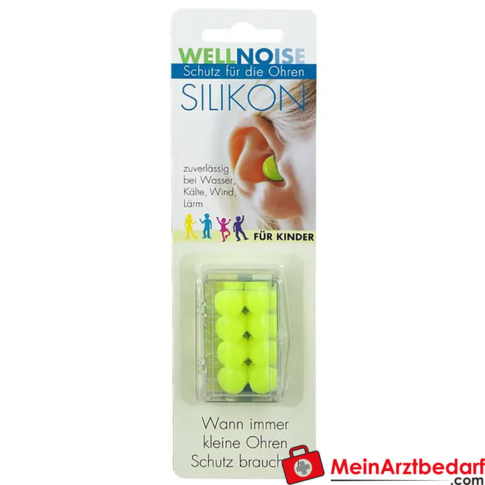 WELLNOISE tapones blister para niños, 8 uds.