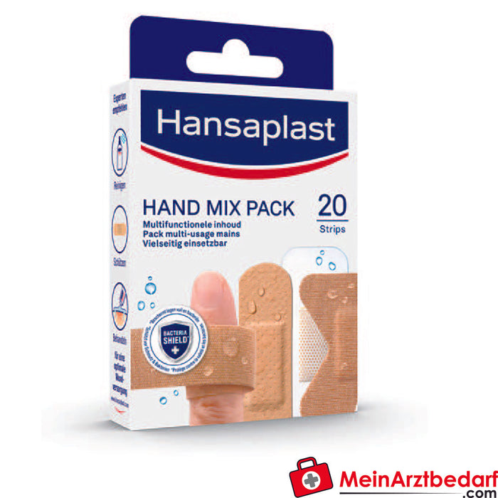 Hansaplast Mix Packs, 20 tiras