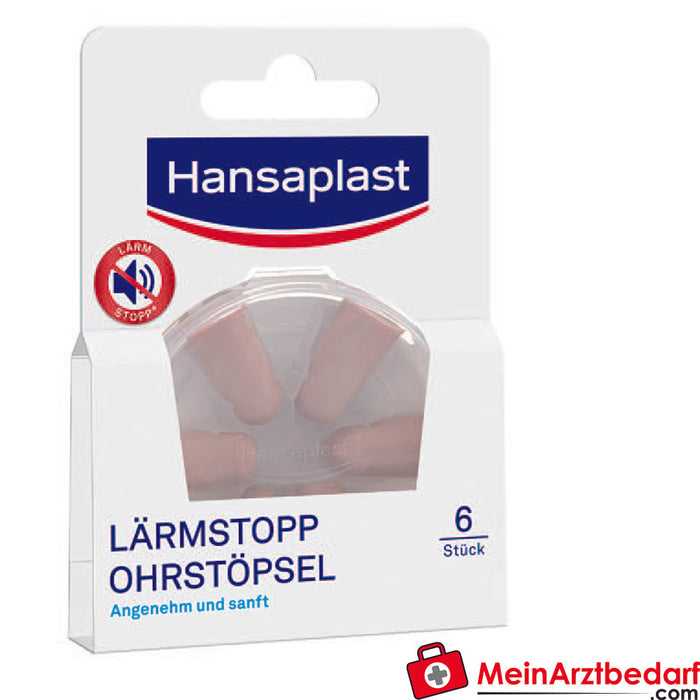 Hansaplast Geluidsstop, 1 verpakking van 6 stuks