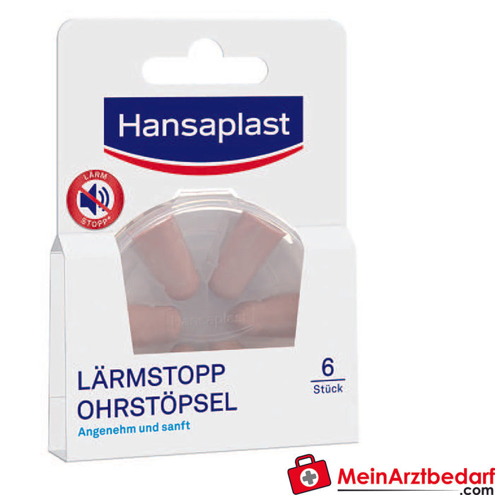 Hansaplast Noise Stop, 1 confezione da 6 pezzi