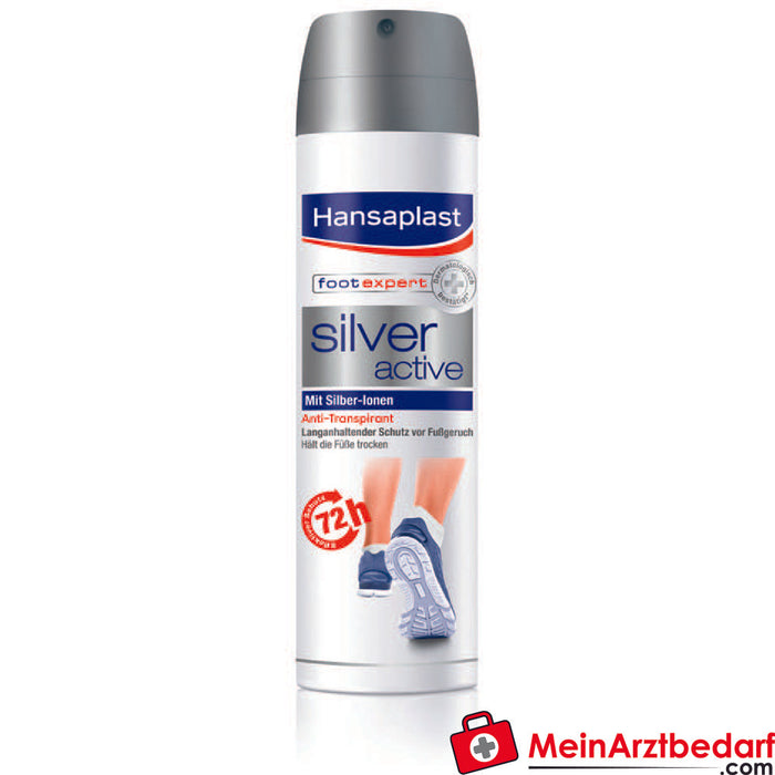 Hansaplast Silver Active Antitranspirante, 150 ml