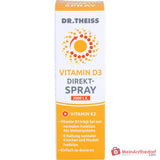 Dr. Theiss Vitamin D3 Direkt-Spray Cholecalciferol / Menachinon Mundspray, 20 ml.