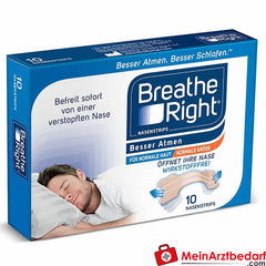 Besser Atmen Breathe Right Nasenpflaster Beige Normal, 10 St..