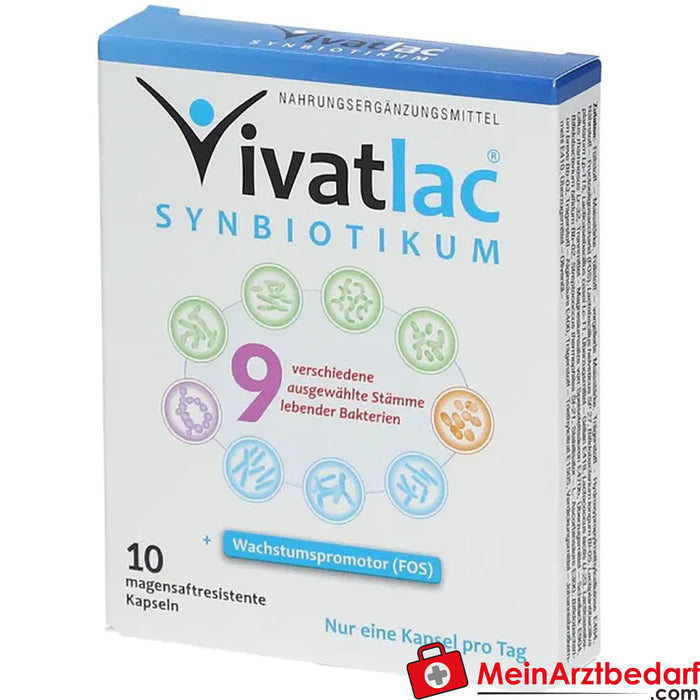 VIVATLAC Synbiotic, 10 szt.